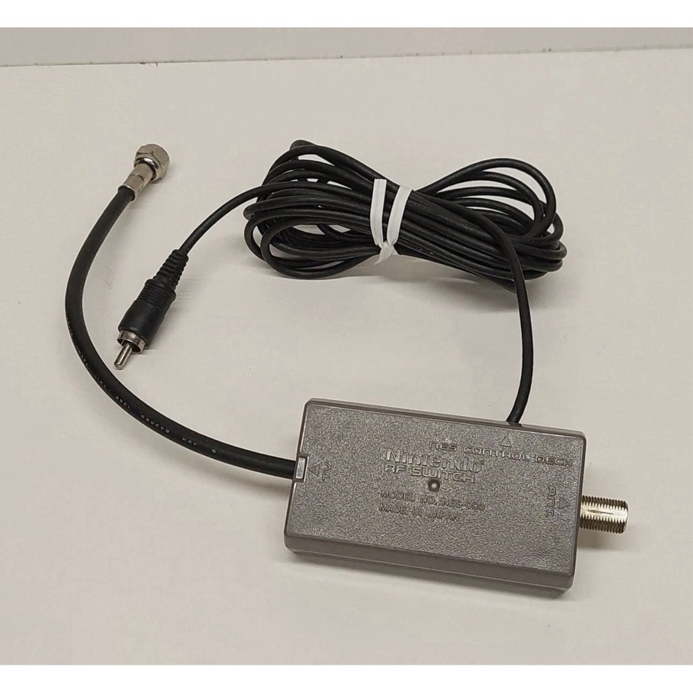 Nintendo NES RF Switch Model NES-003 Original Control Deck Adapter Made in Japan